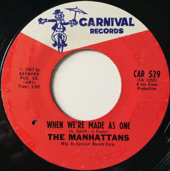 The Manhattans* : Baby I'm Sorry / When We're Made As One (7", Single)