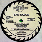 Sam Savon : My Heart Alone (12", Promo)