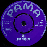 The Rudees* : Give Peace A Chance / She (7")