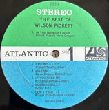 Wilson Pickett : The Best Of Wilson Pickett (LP, Comp)