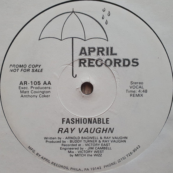 Ray Vaughn (2) : Fashionable (12", Promo)