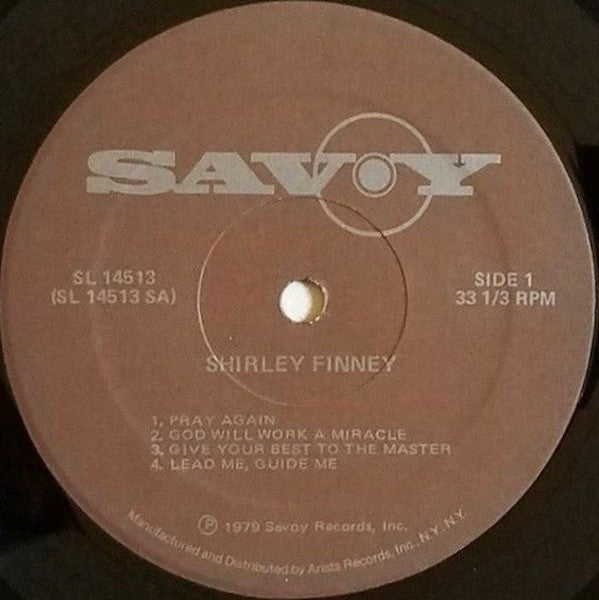 Shirley Finney : Pray Again (LP)