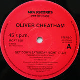 Oliver Cheatham : Get Down Saturday Night (12", Promo, RE)