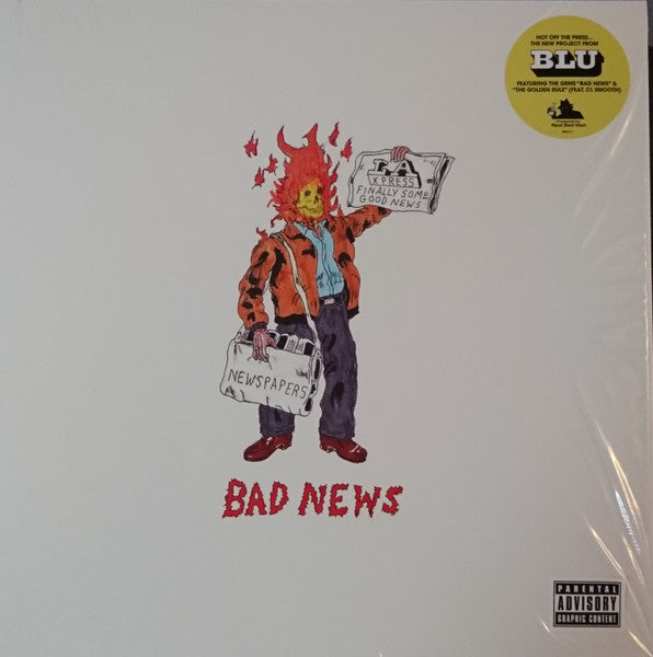 Blu (2) & Real Bad Man : Bad News (LP, Album, Ltd)