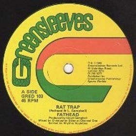 Fathead (2) : Rat Trap / Come Me A Come (12")