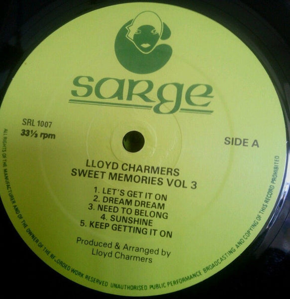 Lloyd Charmers : Sweet Memories Volume III (LP, Album, Whi)