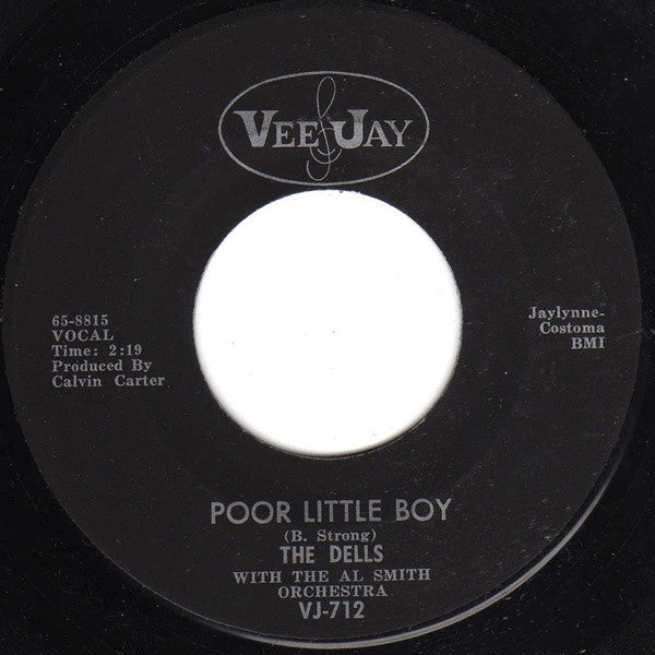 The Dells : Hey Sugar (Don't Get Serious) / Poor Little Boy (7", Single)