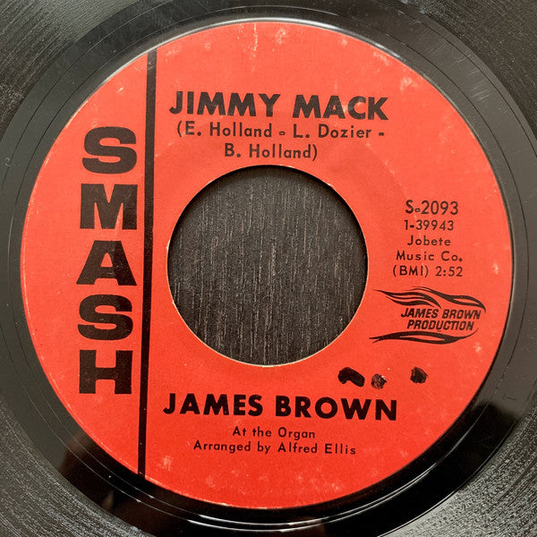 James Brown : Jimmy Mack (7", Single)