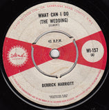 Derrick Harriott : What Can I Do (The Wedding) / Leona (7", Single, 3-P)