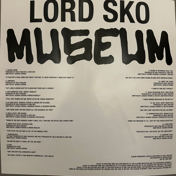 Lord Sko : Museum (2xLP, Album, Ltd)