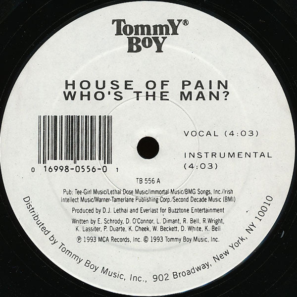 House Of Pain : Who's The Man? (12")