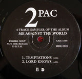 2Pac : Me Against The World (12", Promo, Smplr)