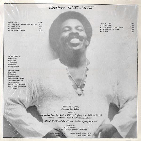 Lloyd Price : Music-Music (LP, Album)