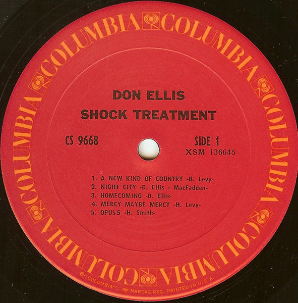 Don Ellis : Shock Treatment (LP, Album, RE, Ter)