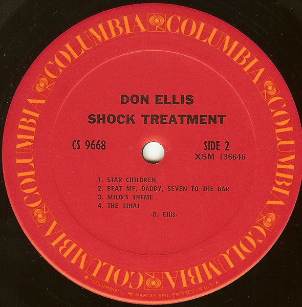 Don Ellis : Shock Treatment (LP, Album, RE, Ter)