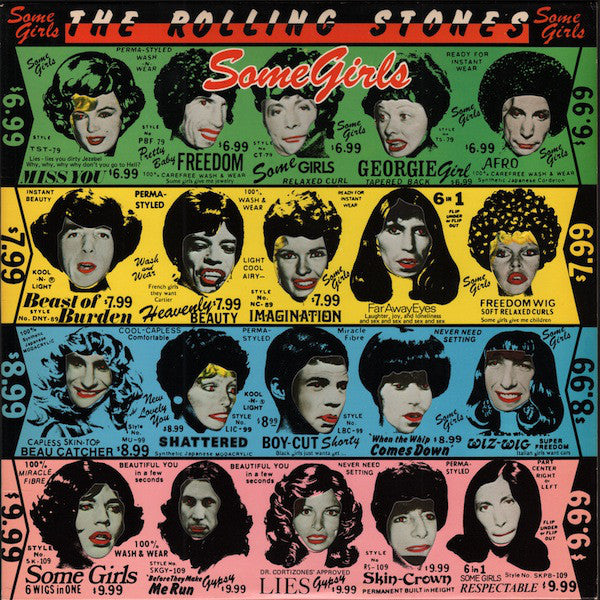 The Rolling Stones : Some Girls (LP, Album, 1st)