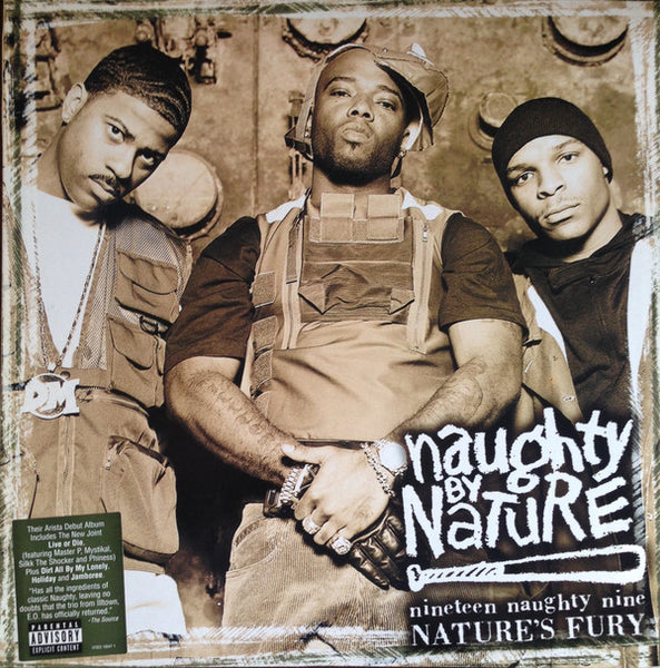 Naughty By Nature : Nineteen Naughty Nine - Nature's Fury (2xLP, Album)