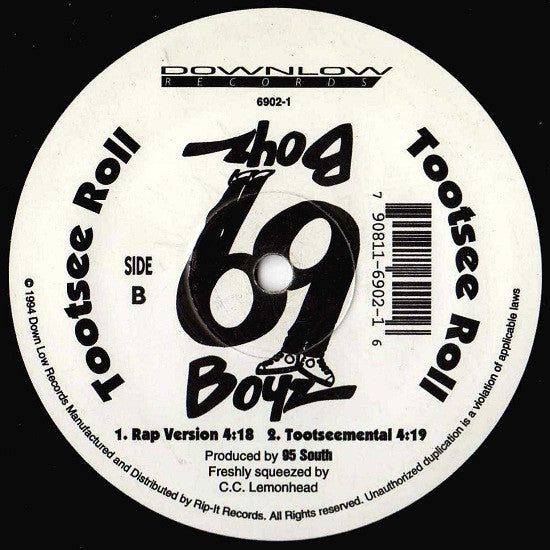 69 Boyz : Tootsee Roll (12")