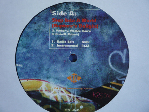 KRS ONE* : Step Into A World (Rapture's Delight) (12")