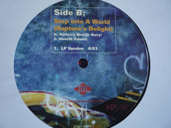 KRS ONE* : Step Into A World (Rapture's Delight) (12")