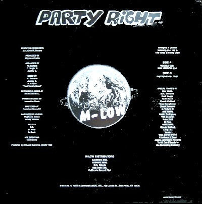 Wayne & Charlie* : Party Right (12", Single)