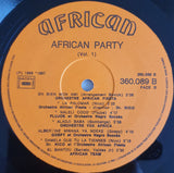 Various : African Party (Vol. 1) (LP, Comp, RE)