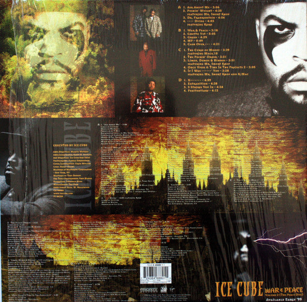 Ice Cube : War & Peace Vol. 1 (The War Disc) (2xLP, Album)