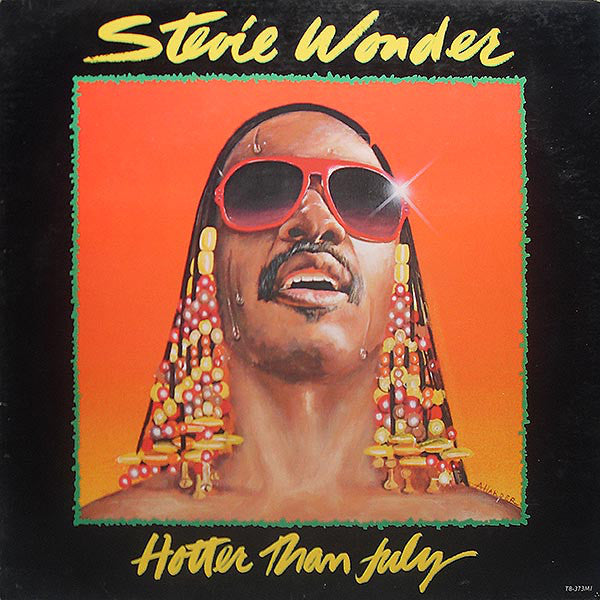 Stevie Wonder : Hotter Than July (LP, Album, Gat)