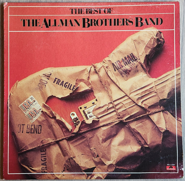 The Allman Brothers Band : The Best Of The Allman Brothers Band (LP, Comp, PRC)