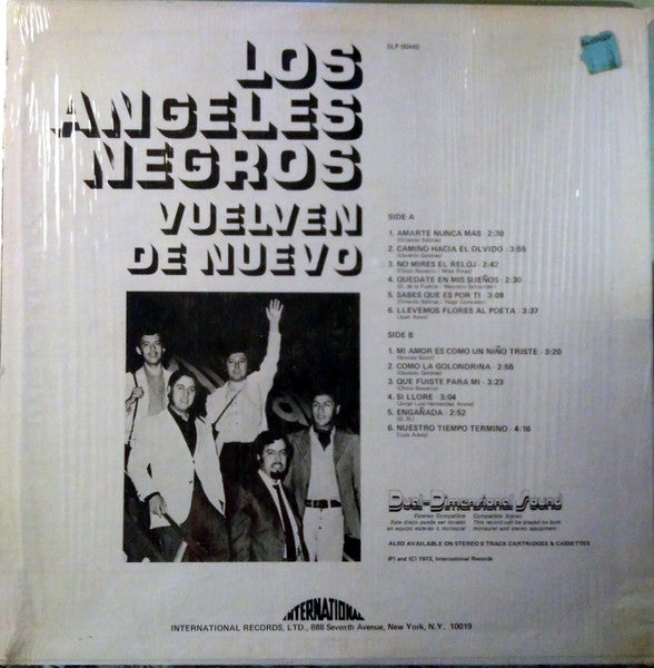 Los Angeles Negros : Vuelven De Nuevo (LP, Album)