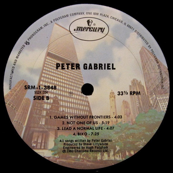 Peter Gabriel : Peter Gabriel (LP, Album, 19 )