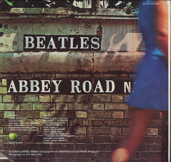 The Beatles : Abbey Road (LP, Album, RE, Win)