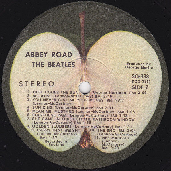 The Beatles : Abbey Road (LP, Album, RE, Win)