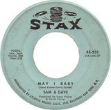 Sam & Dave : Soul Man / May I Baby (7", Single, Spe)