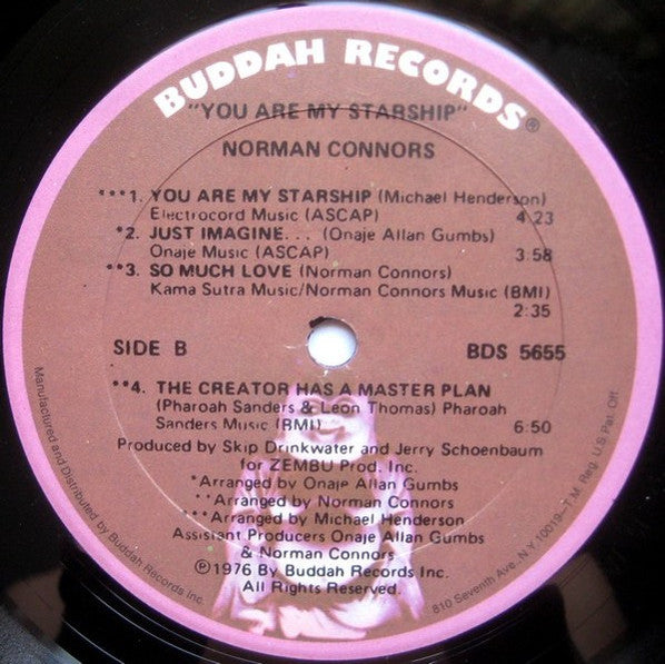 Norman Connors : You Are My Starship (LP, Album, Gol)