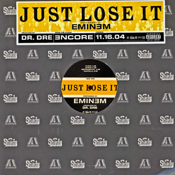 Eminem : Just Lose It (12", Single, Promo)