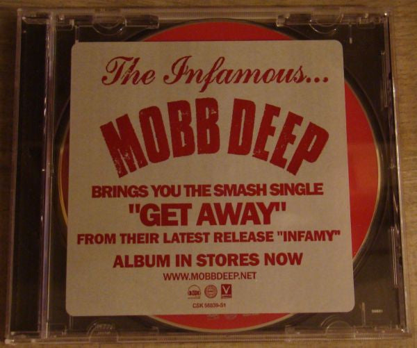 Mobb Deep : Get Away (CD, Single, Promo)