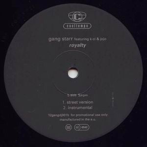 Gang Starr : Royalty (12", Promo)