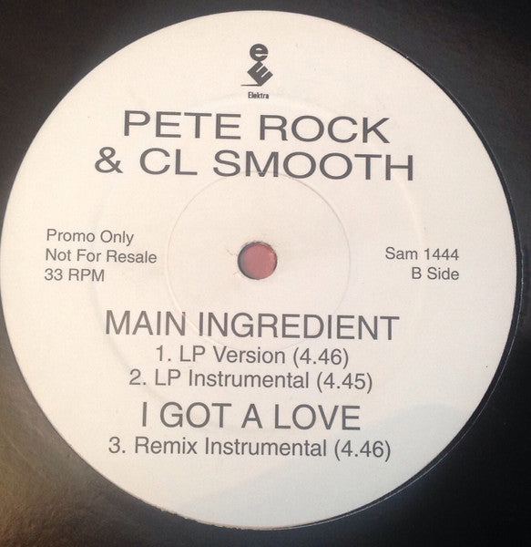 Pete Rock & C.L. Smooth : I Got A Love (12", Promo)