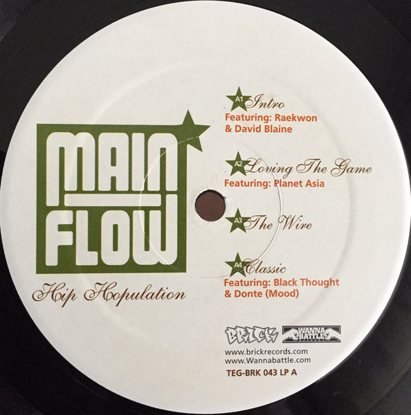 Main Flow : Hip Hopulation (2xLP, Album)