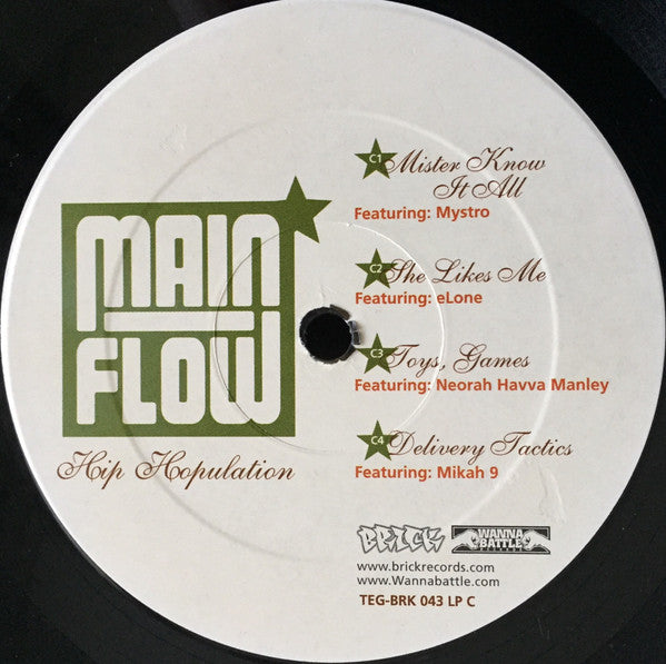 Main Flow : Hip Hopulation (2xLP, Album)