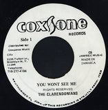 The Clarendonians / Hugh Black : You Wont See Me / Long Liver Man (7")