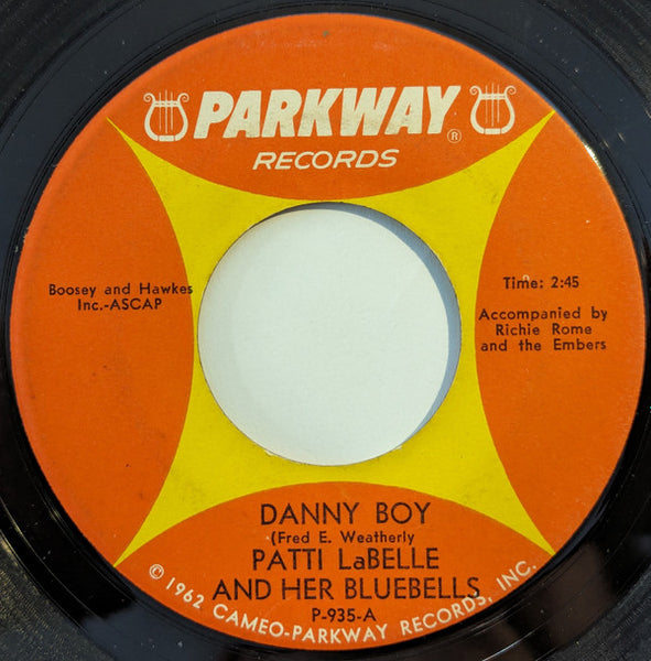 Patti LaBelle And Her Bluebells* : Danny Boy (7", Single)