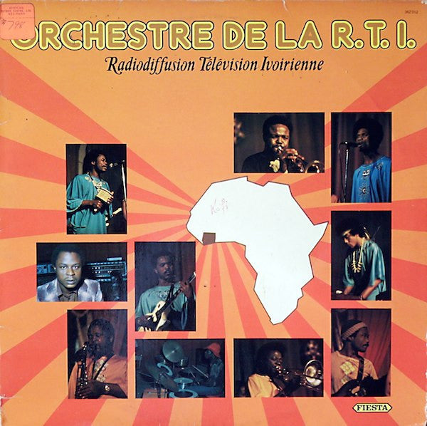 Orchestre De La R.T.I. : Radiodiffusion Télévision Ivoirienne (LP, Album)