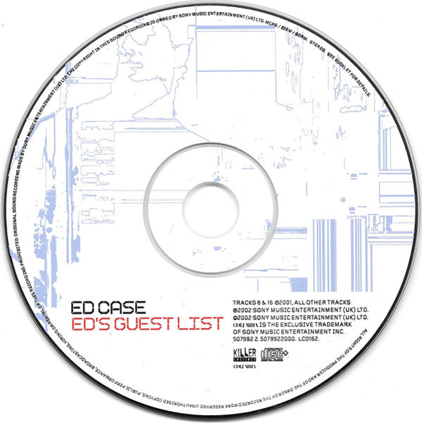 Ed Case : Ed's Guest List (CD, Album)