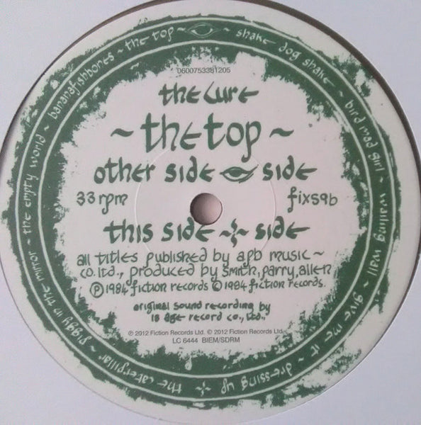 The Cure : The Top (LP, Album, RSD, Ltd, Num, RE, RM, Gol)