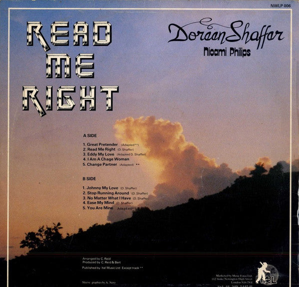 Doreen Shaffer & Naomi Phillips : Read Me Right (LP)