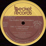 The Rickie Clark Company : Time To Throw Down (12", Single, Promo)