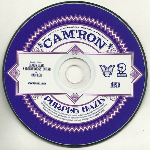 Cam'ron : Purple Haze (CD, Album)