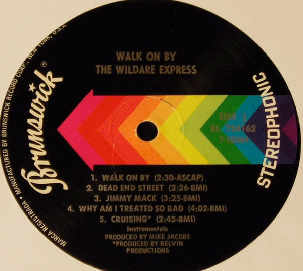 The Wildare Express : Walk On By (LP, Album)